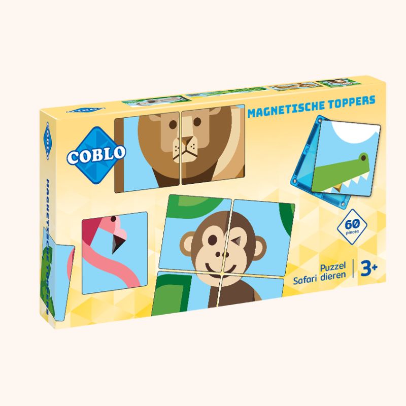 Coblo Toppers Animals 60 pieces (1 outer box: 21 pieces)
