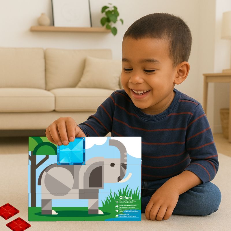 Coblo Toppers Animals 60 pieces (1 outer box: 21 pieces)