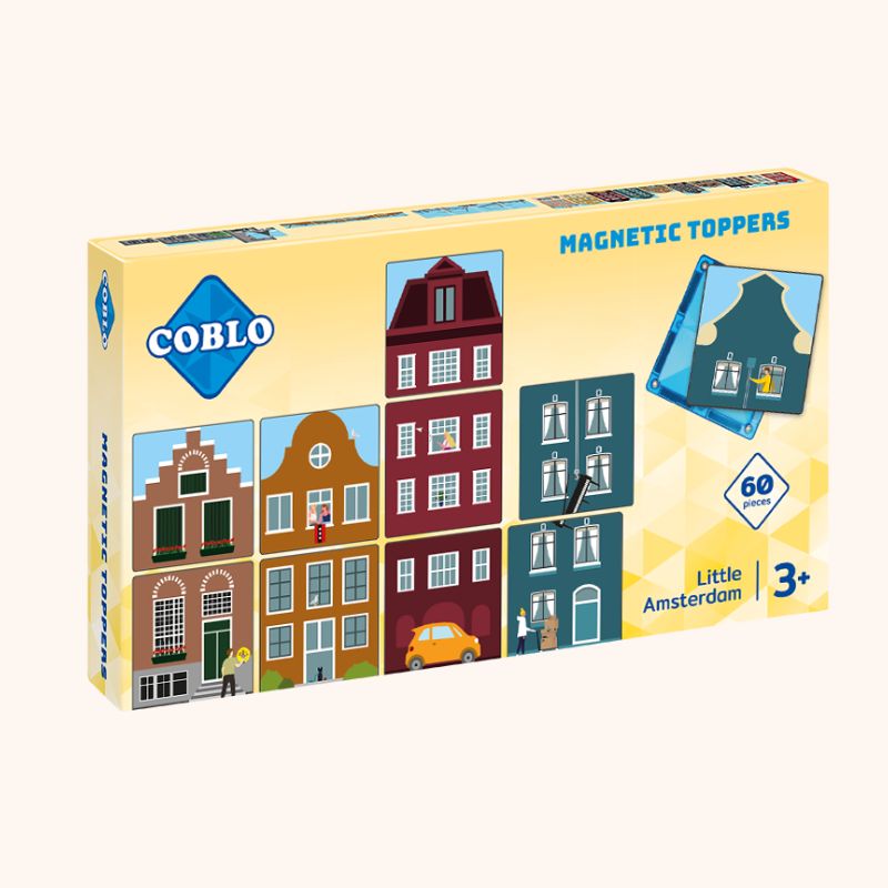 Coblo Toppers Little Amsterdam 60 pieces (1 outer box: 21 pieces)