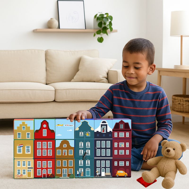 Coblo Toppers Little Amsterdam 60 pieces (1 outer box: 21 pieces)