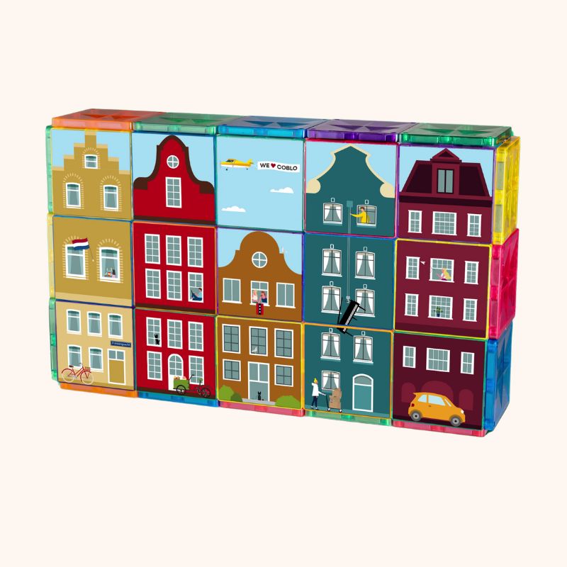 Coblo Toppers Little Amsterdam 60 pieces (1 outer box: 21 pieces)