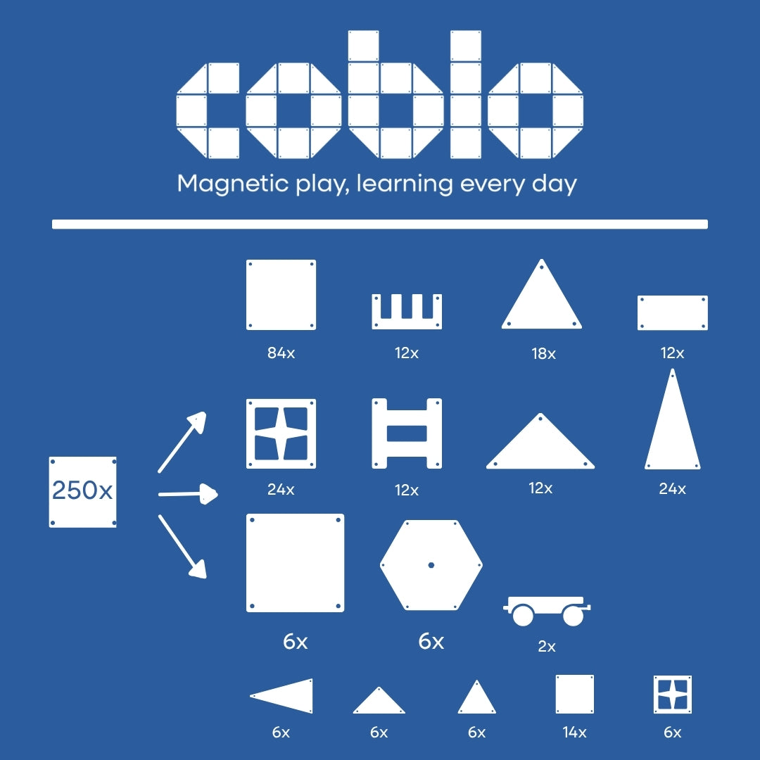 Coblo Classic XL set - 250 onderdelen (1 omdoos: 2 stuks)