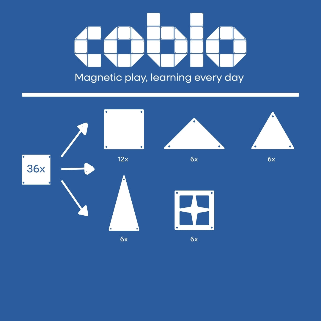 Coblo Mini - Classic 36 tegels  (1 omdoos: 24 stuks)