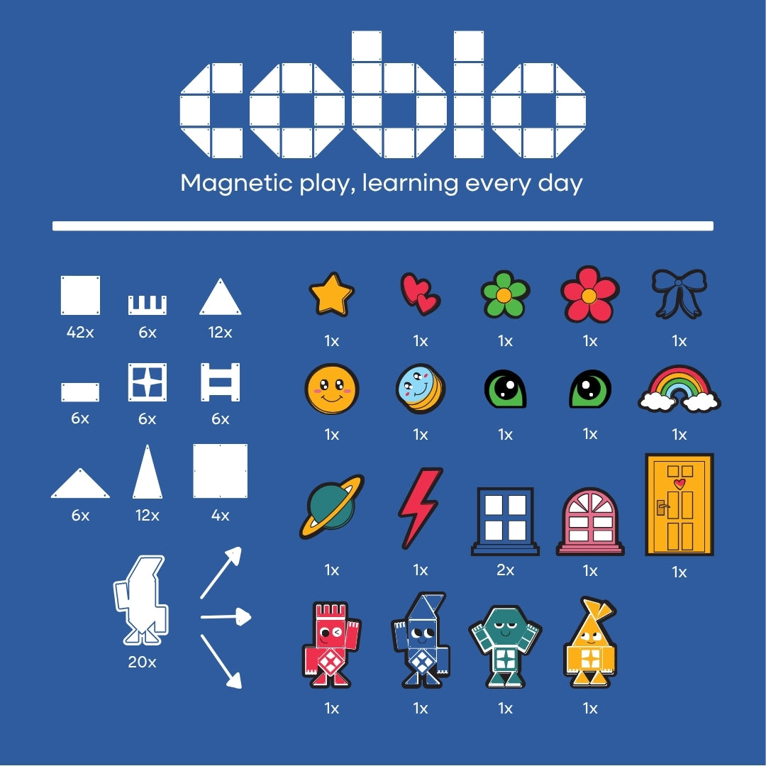 Coblo Promopack: 20 icoon toppers GRATIS bij 100 stuks classic! (1 omdoos: 5 stuks)