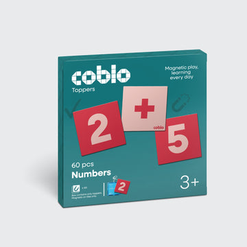Coblo Toppers Cijfers 60 stuks (1 omdoos: 20 stuks)
