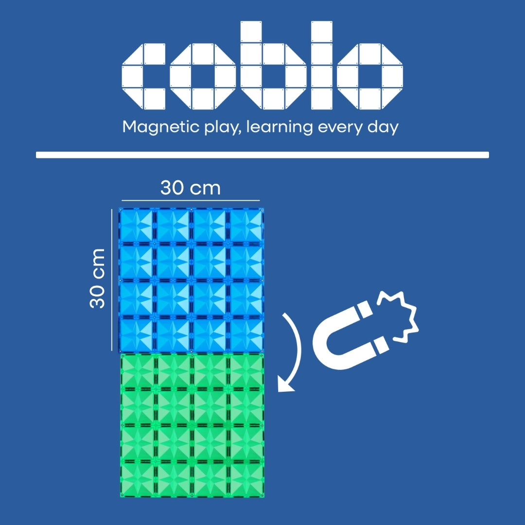 Coblo Classic Basisplaten 2 stuks (1 omdoos: 10 stuks)