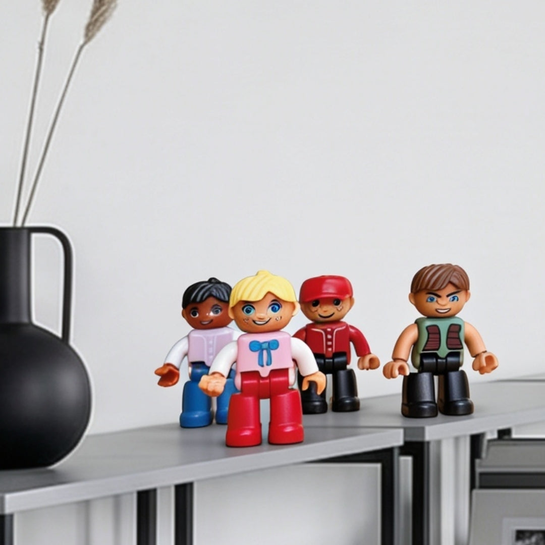 Coblo Mini Figuren (1 omdoos: 48 stuks)