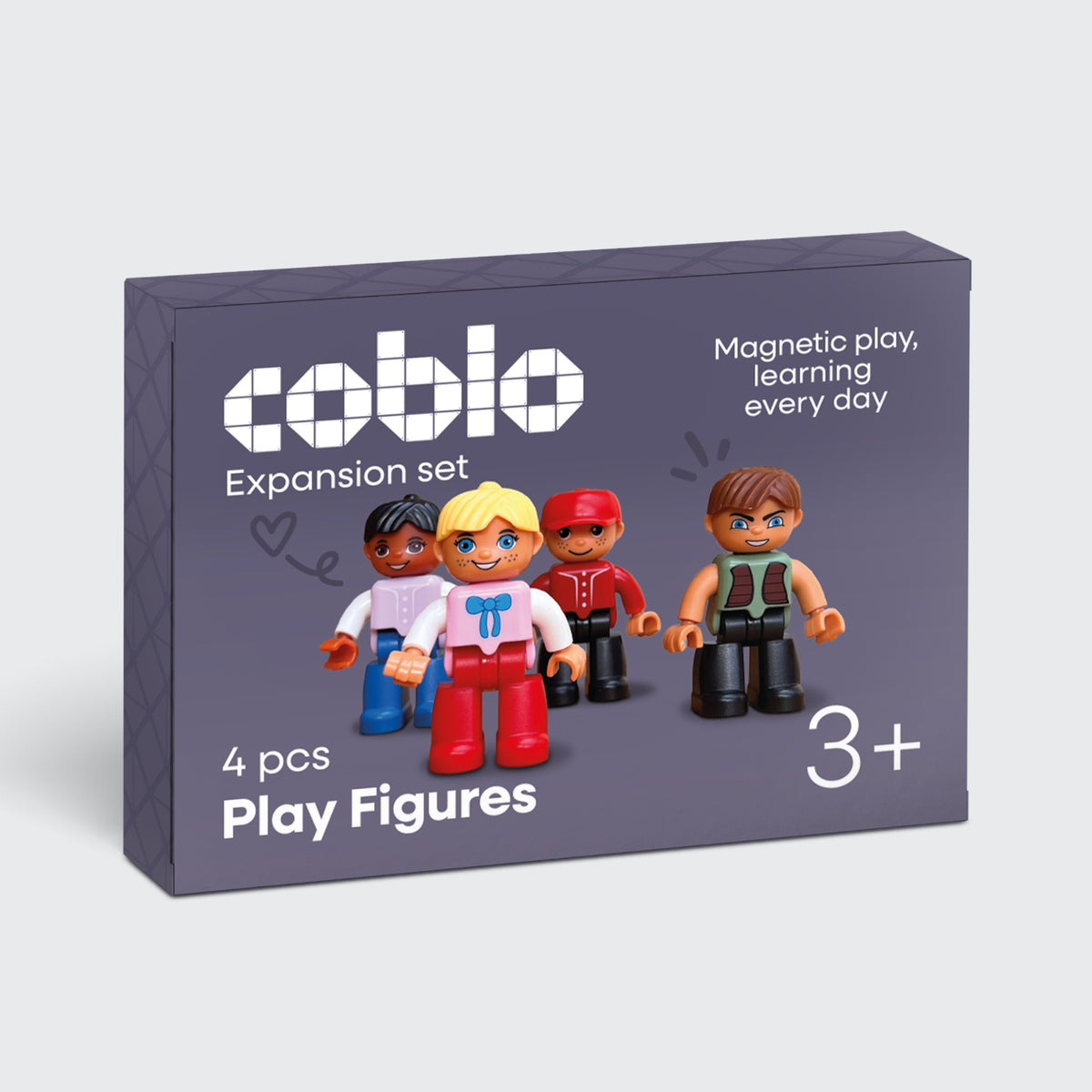 Coblo Mini Figuren (1 omdoos: 48 stuks)