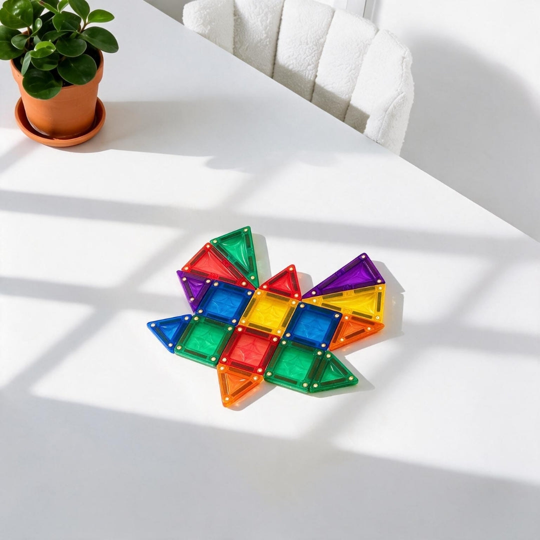 Coblo Mini Letters - 40 tegels & 60 toppers  (1 omdoos: 24 stuks)