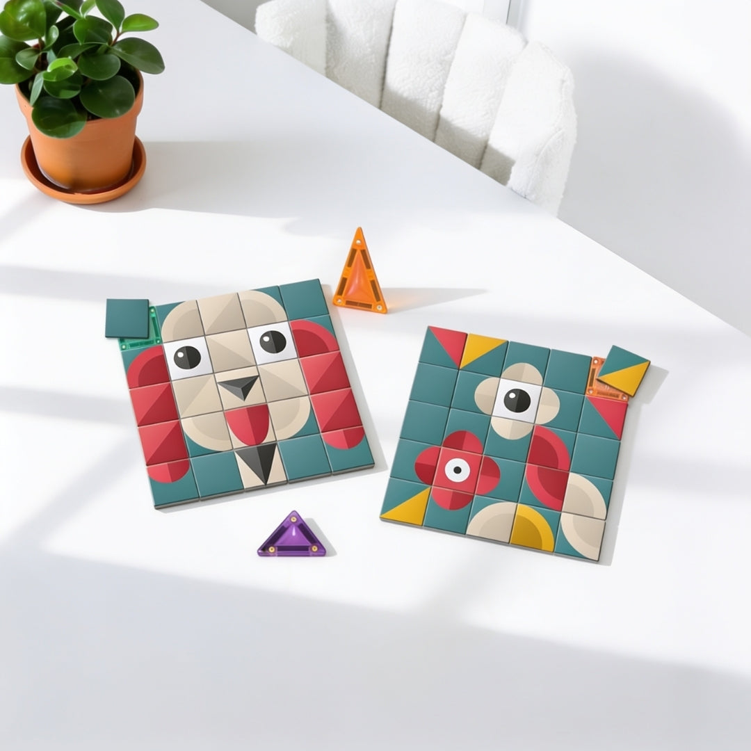 Coblo Mini Mozaïek - 40 tegels & 60 toppers  (1 omdoos: 24 stuks)