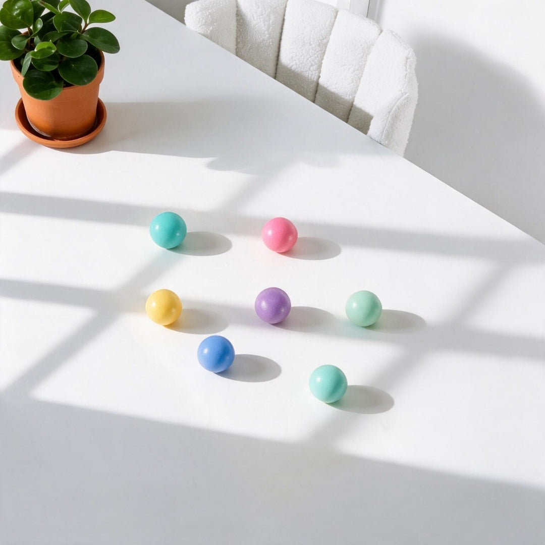 Coblo Pastel 6 Knikkers (1 omdoos: 24 stuks)