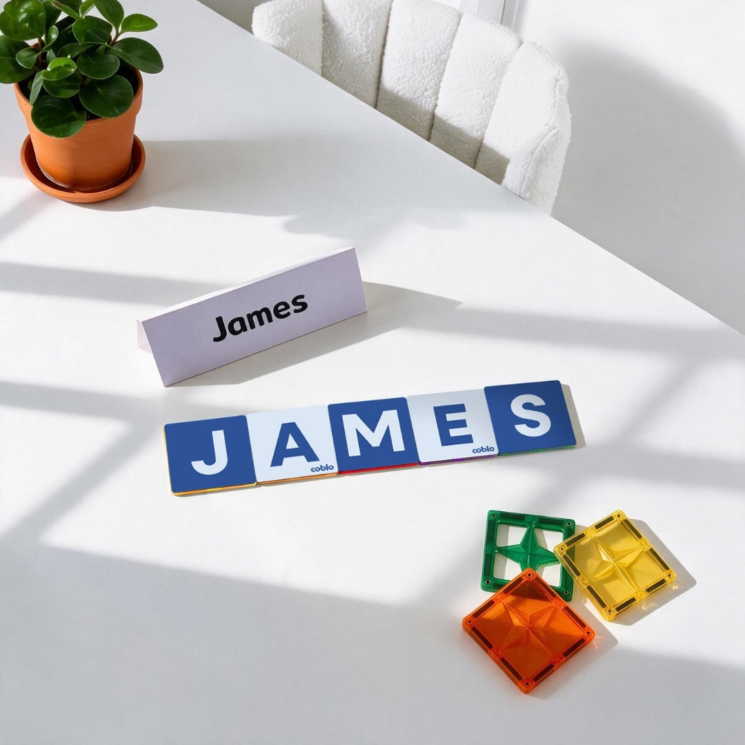 Coblo Toppers Hoofdletters 60 stuks (1 omdoos: 20 stuks)