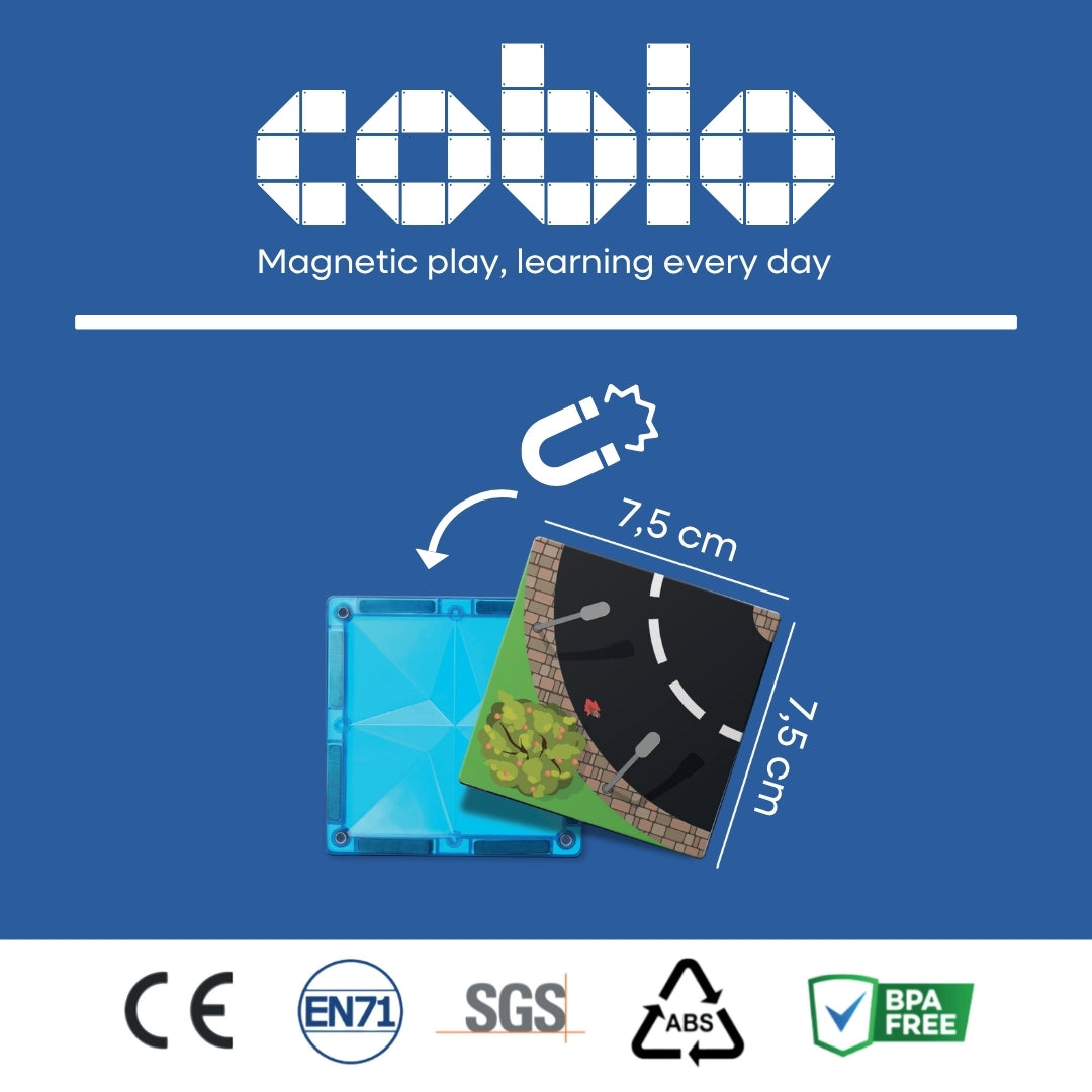 Coblo Toppers Wegen 60 stuks (1 omdoos: 20 stuks)
