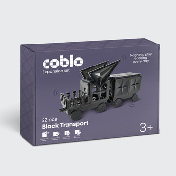 Coblo Zwart 22 stenen (1 omdoos: 16 stuks)